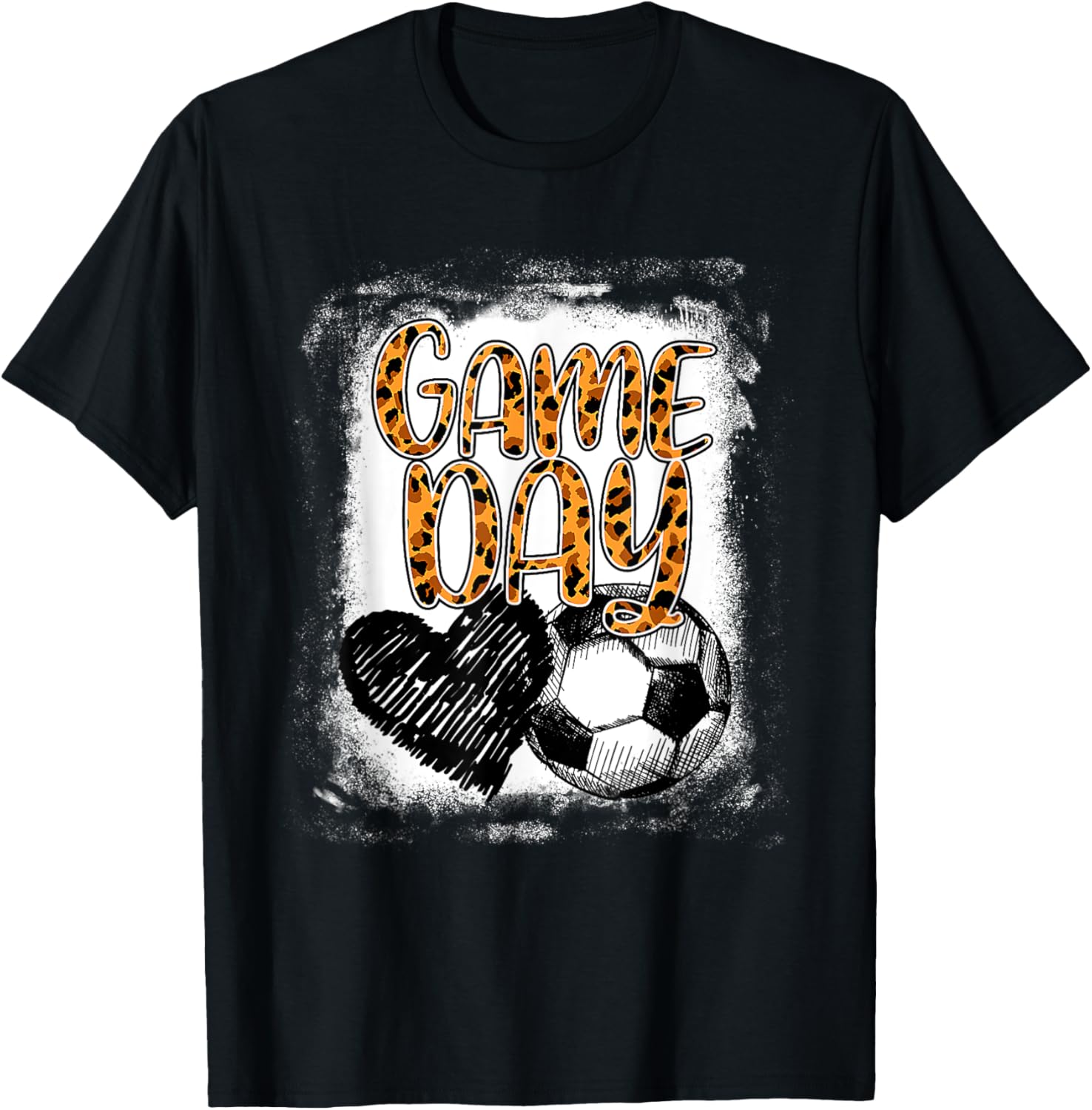 Soccer Game Day Women Leopard Cheetah Print Soccer Fan Apparel High Search Demand Hot Right Now