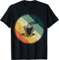 Coffee Cup Retro Vintage Style Barista Coffee Maker Gift Apparel | Best Seller Pick | Comfort Daily Wear