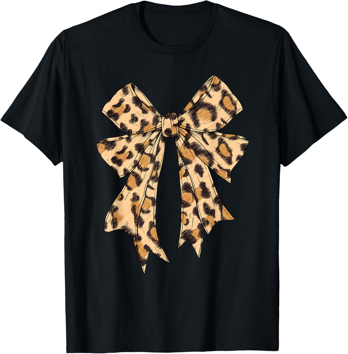 Coquette Bow Leopard Cheetah For Women Girls Trendy Girly Apparel Viral TikTok Find Hot Right Now
