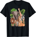 Zoo Animals Safari Jungle Animals Day At The Zoo Apparel Streetwear Style Gift Ready