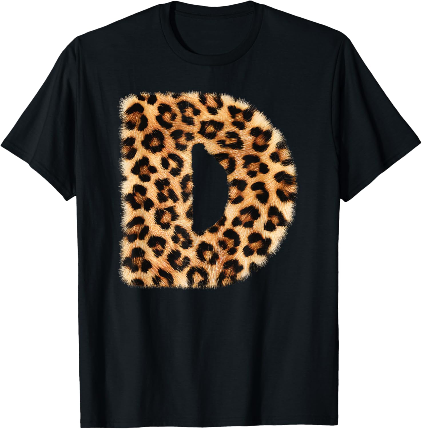 Letter D Cheetah Leopard Initial Print Name Zebra Matching Apparel Premium Print Hot Right Now