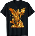 Golden Saint Michael the Archangel Apparel | Perfect Gift Idea