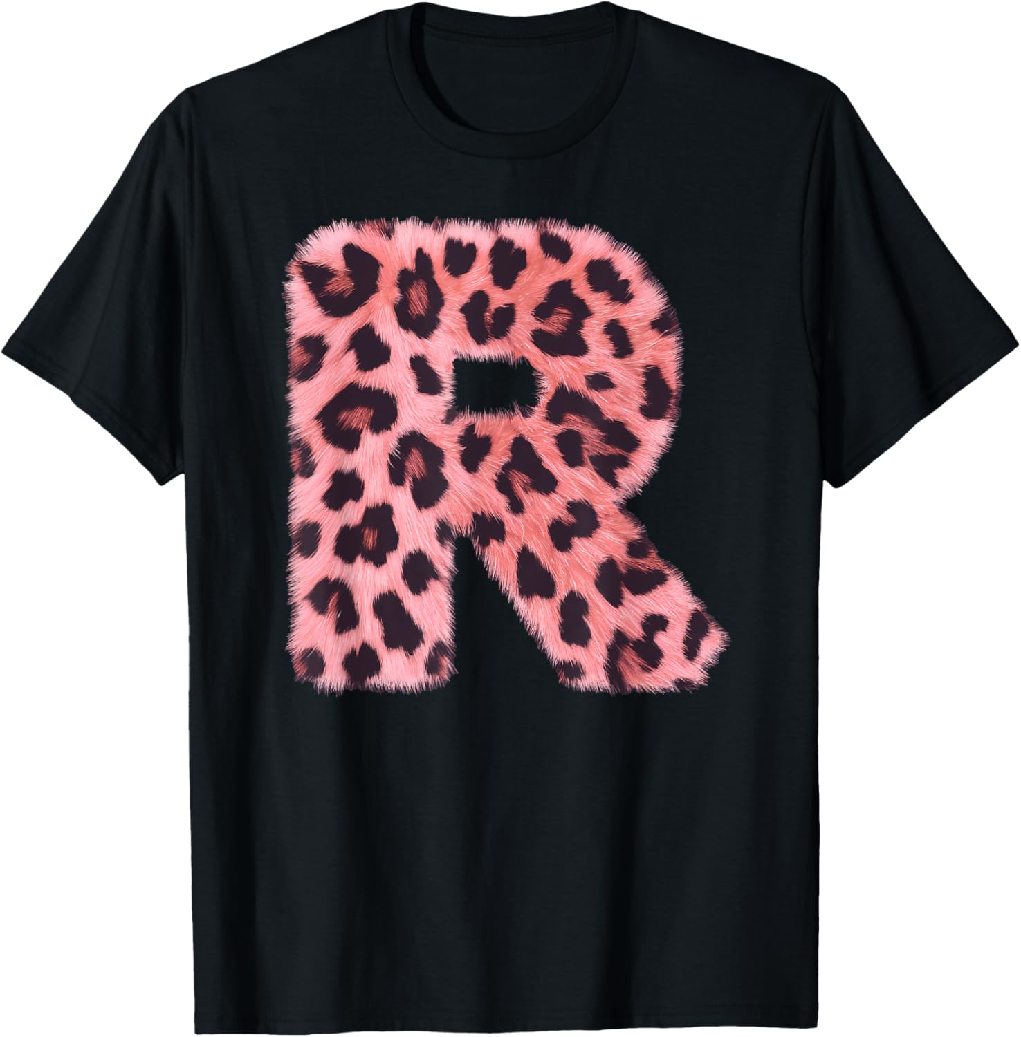 Letter R Cheetah Leopard Print Pink Initial Zebra Matching Apparel High Search Demand Hot Right Now