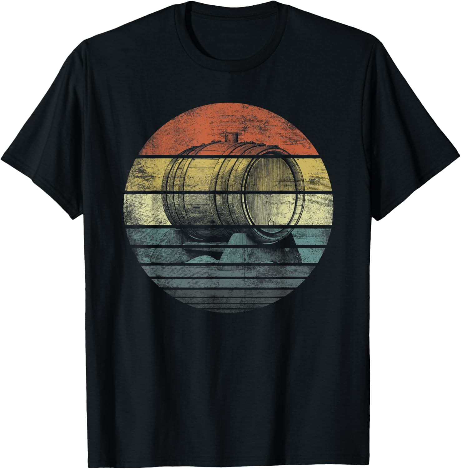 Oak Barrel Retro Vintage Style Rum Making Maker Apparel | Premium Quality | Perfect Gift Idea
