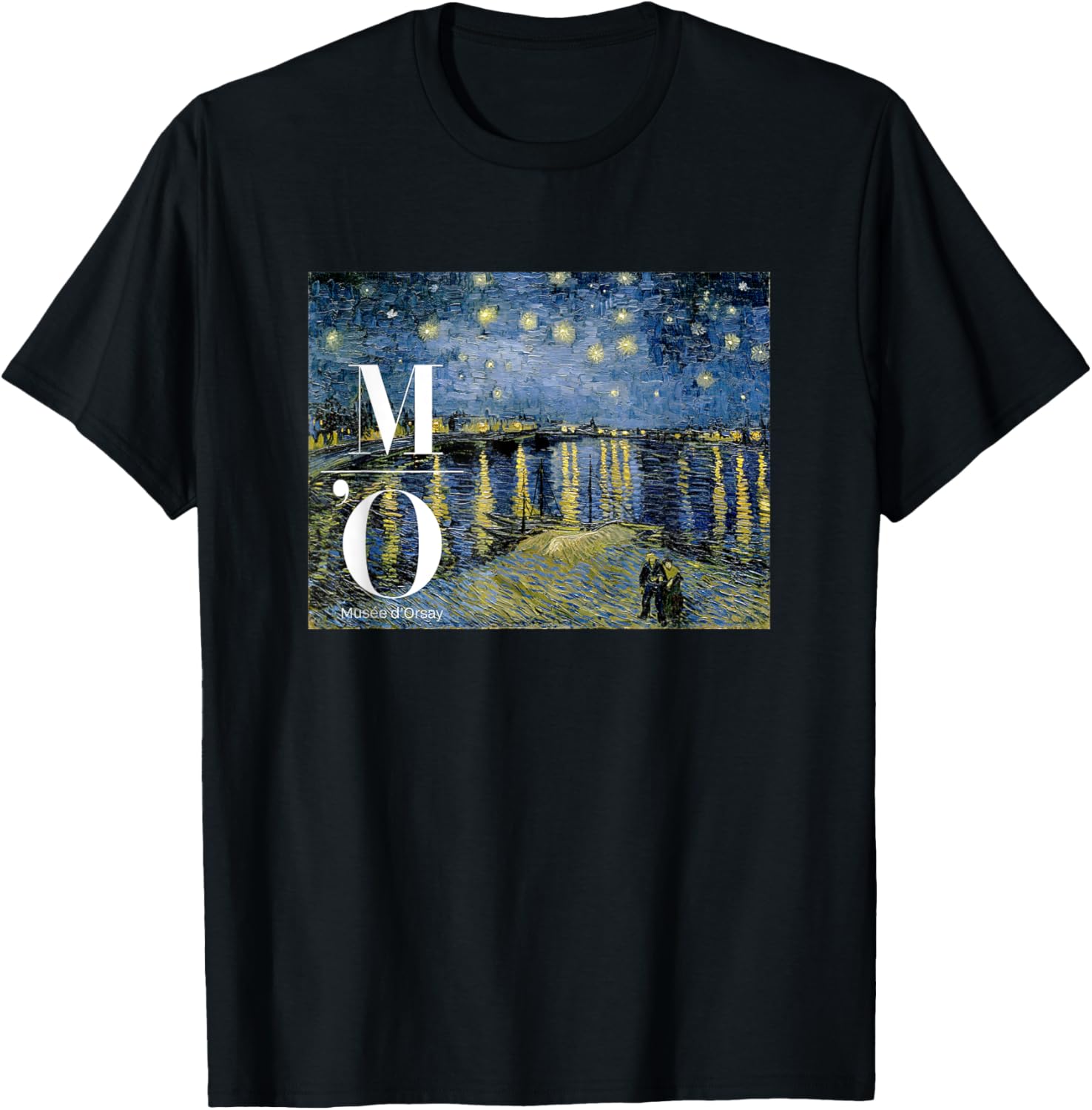 Van Gogh Starry Night Over The Rhone Musee d'Orsay Apparel | Viral Streetwear Style