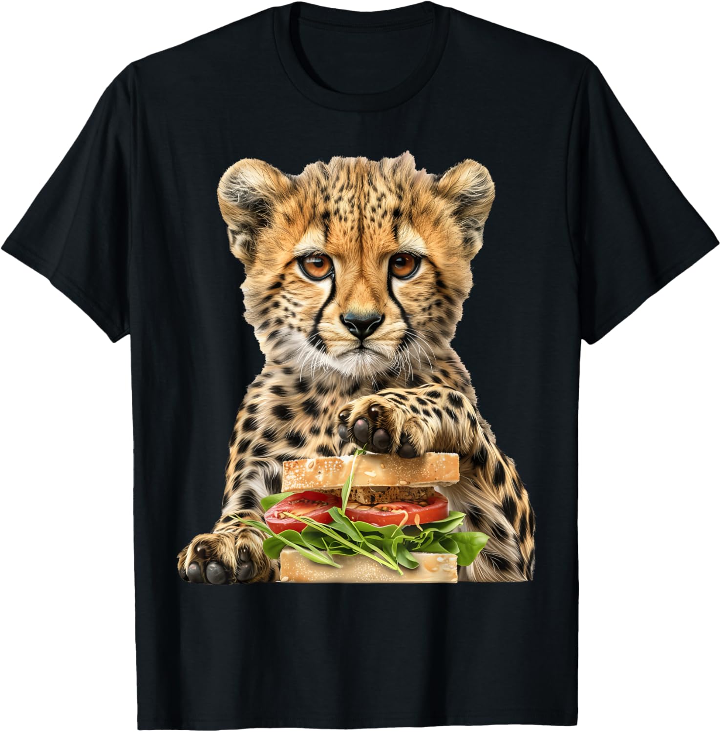 Cheetah Sandwich Apparel Comfort Fit Best Seller Look