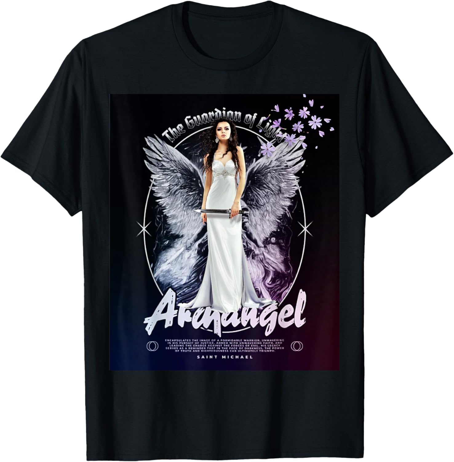 Archangel Michael Guardian of Light Apparel | Trending 2025