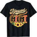 Blessed Gigi Cute Cheetah and Sunflower Mother s Day Apparel High Search Demand US Top Pick