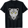 Leopard Cheetah for Men Women Kids Graphic with Yellow Apparel Viral TikTok Find US Top Pick