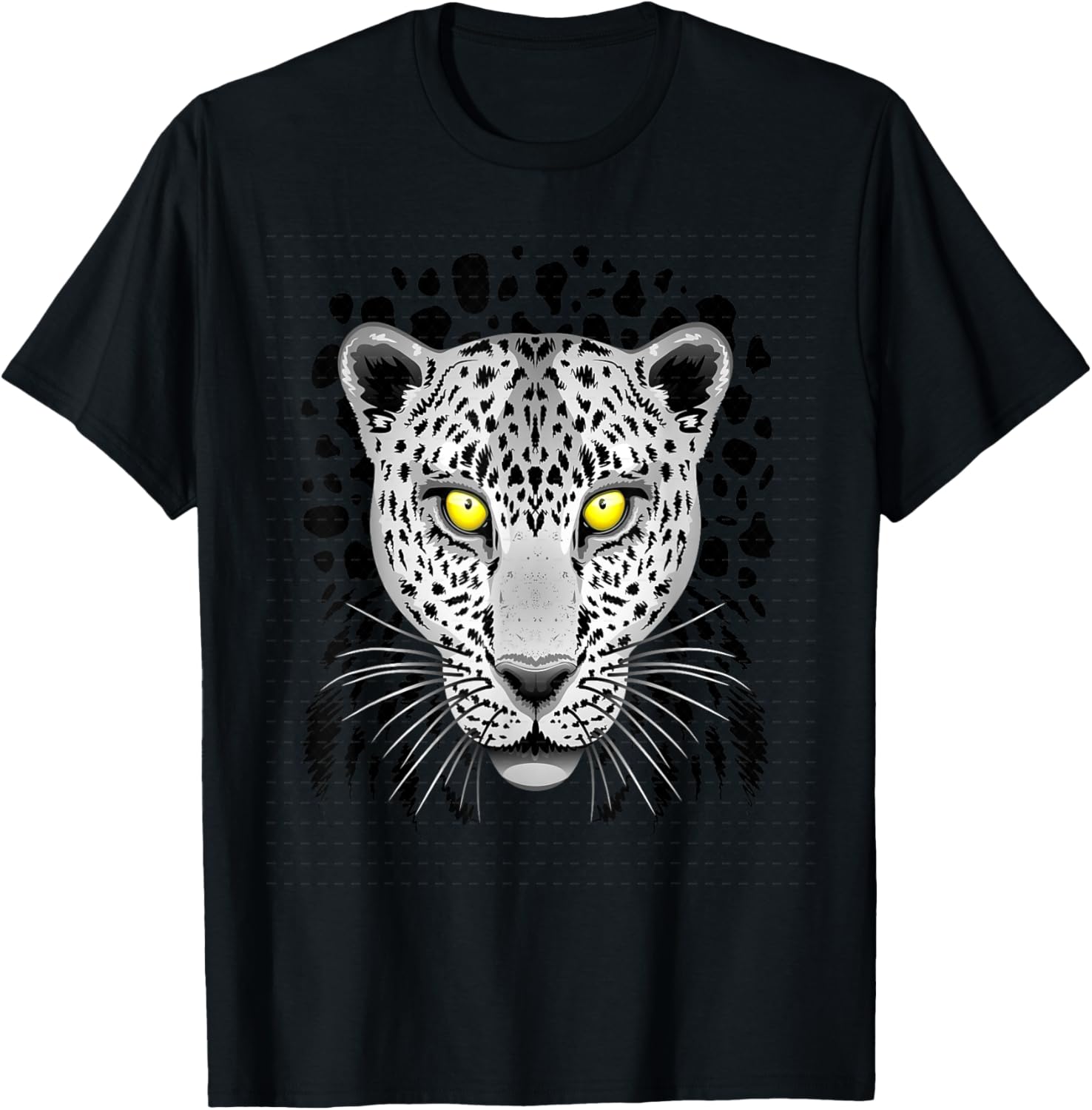 Leopard Cheetah for Men Women Kids Graphic with Yellow Apparel Viral TikTok Find US Top Pick