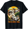 Cheetah Lover Kids This How I Roll Cheetah Wildlife Animal Apparel Premium Print Best Seller Look