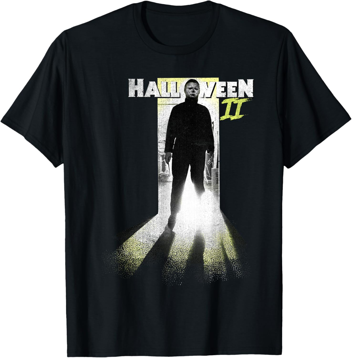 Halloween 2 Michael Myers Doorway Poster Apparel | Viral Streetwear Style