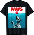 PAWS Parody Dalmatian Dog Humorous Dog Chasing Yarn Ball Dog T-Shirt for Men Women Kids T-Shirt | Top Rated | High CT...