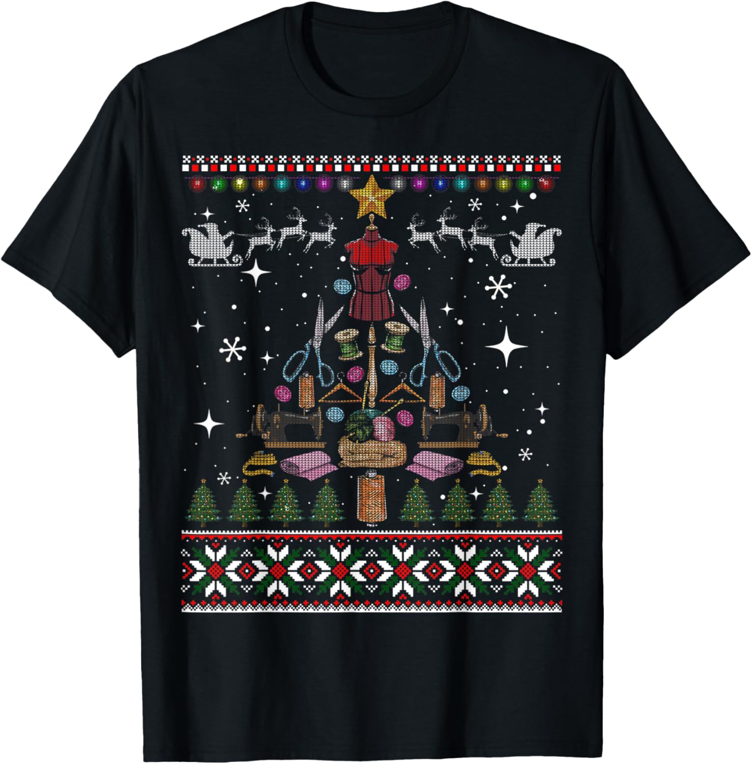 Merry Christmas Sewing Yarn Quilting Christmas Tree Clothing Yarn Supply | Trending 2025 | Best Seller Choice