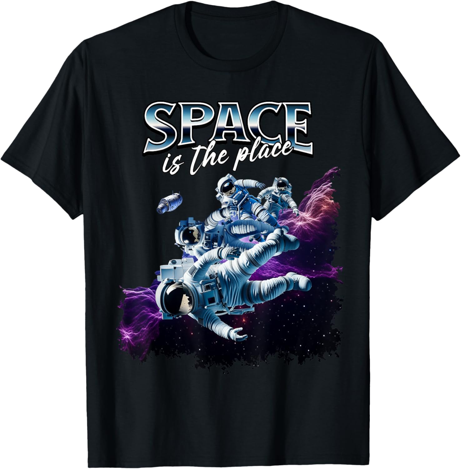Space is the Place 1980's and 1990's Retro style Apparel | Google Shopping Optimized | Daily Wear Essential