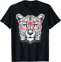 Cheetah Head Print Art Graphic Animal Lover Nature Aesthetic Apparel Premium Print US Top Pick