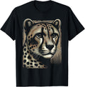 Cheetah Face Print Apparel Streetwear Style Hot Right Now