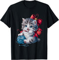 Valentines Day Cat Play With Yarn Cute Animal Knitting Kitty Yarn Supply | Viral US Pick | Customer Favorite