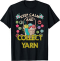 Yarn Collection KEEP CALM AND COLLECT YARN Yarn Collector Yarn Supply | Viral US Pick | Customer Favorite