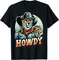 Sheriff Cheetah Howdy Wildlife Apparel Premium Print Everyday Wear