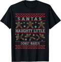 Ugly Christmas Xmas Santa Donut Maker Job Apparel | Best Seller Pick | Aesthetic Fit