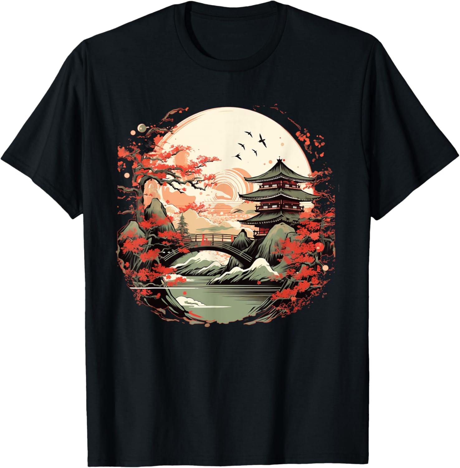 Japanese Asian House for Place of worship Lovers Apparel | Google Shopping Optimized | Perfect Gift Choice