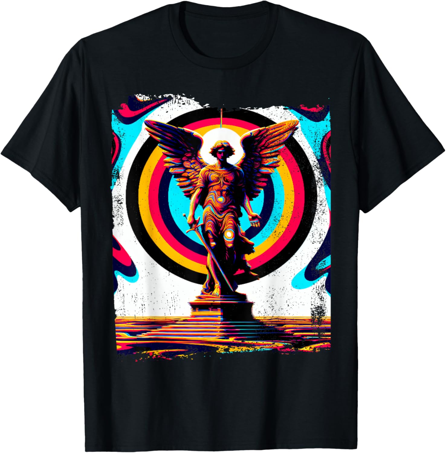 Colorful Saint Michael Archangel Apparel | Perfect Gift Idea