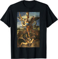 Saint Michael Vanquishing Satan Apparel | US Best Seller