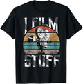 I Film Stuff Retro Vintage Camera Filmmaker Apparel | Best Seller Pick | Aesthetic Fit