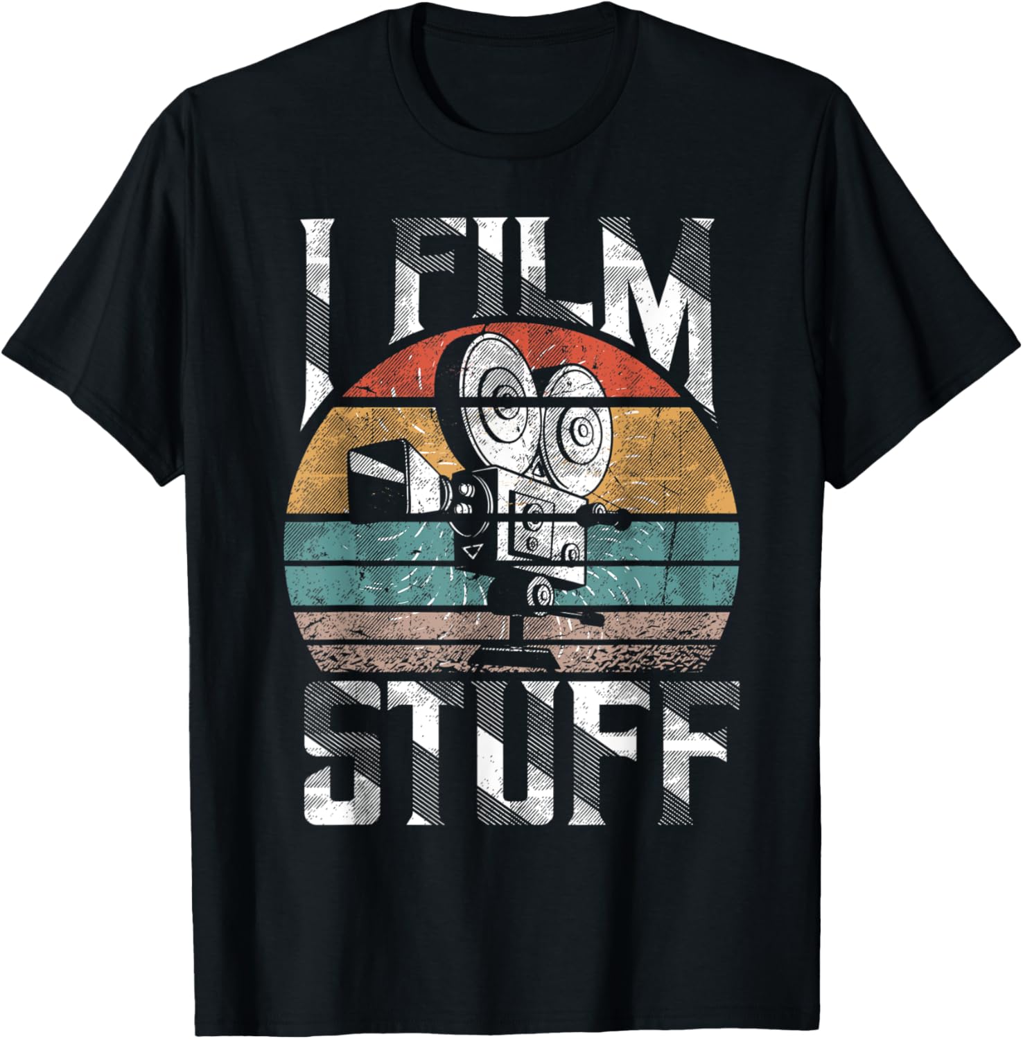 I Film Stuff Retro Vintage Camera Filmmaker Apparel | Best Seller Pick | Aesthetic Fit