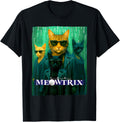 The Meowtrix Gaming Parody Movie Cat Sci Fi Humor Yarn Meow Yarn Supply | Trending 2025 | Perfect for Crafters