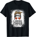 Loud N Proud Football Mom Leopard Print Cheetah Pattern Apparel Trending US Hot Right Now
