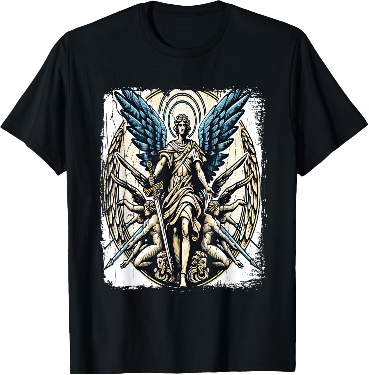 Archangel Michael Christian Angel Saint Michael Saint Patron Apparel | Perfect Gift Idea