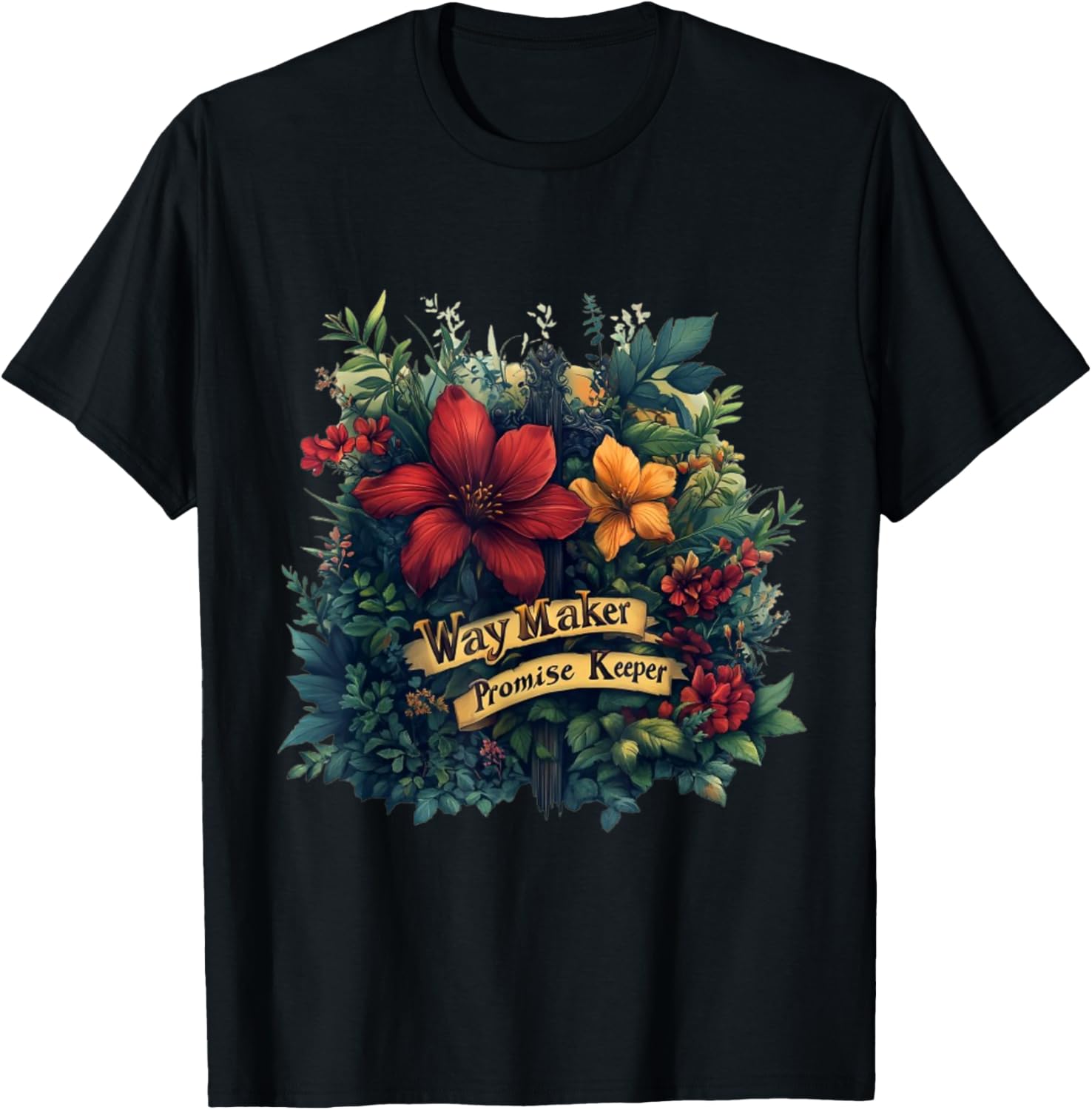 Way Maker Promise Keeper Miracle Worker Waymaker Christian Apparel | US Viral Style | Aesthetic Fit