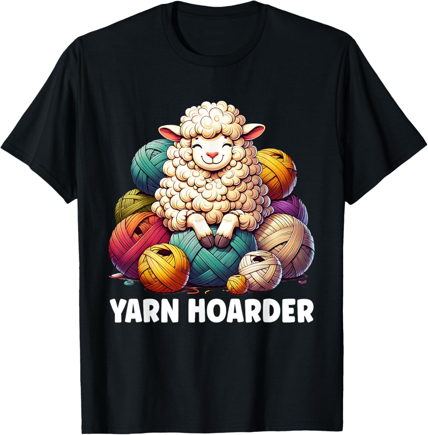 Wool Lover Handmade Crochet Sheep Yarn Hoarder Knitting Yarn Supply | Trending 2025 | Best Seller Choice