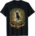 Funny Black Labrador Retriever Christmas for dog lovers Men Women Girls Kids Apparel | US Viral Pick | Aesthetic Casual Look