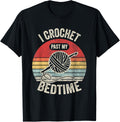 I Crochet Past My Bedtime Retro Yarn Hook Yarn Supply | Trending 2025 | Perfect for Crafters