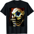 Scary Clown T Shirt Clowns Hate You Too, Funny, Halloween T-Shirt | Premium Quality | High CTR Title