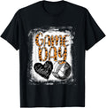 Funny Volleyball Game Day Leopard Cheetah Print Volleyball Apparel Trending US Hot Right Now