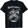 Hellripper 'The Nuckelavee' Black Cotton T-Shirt - Unisex-Adults and Kids - Short Sleeve - Small T-Shirt | Viral Stre...