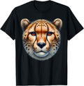 Beautiful Cheetah Face Big Cat Animal Lover Graphic Apparel High Search Demand Everyday Wear