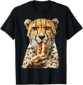Cheetah Hotdog T Shirt for Men Women Kids T Shirt High Search Demand Everyday Wear
