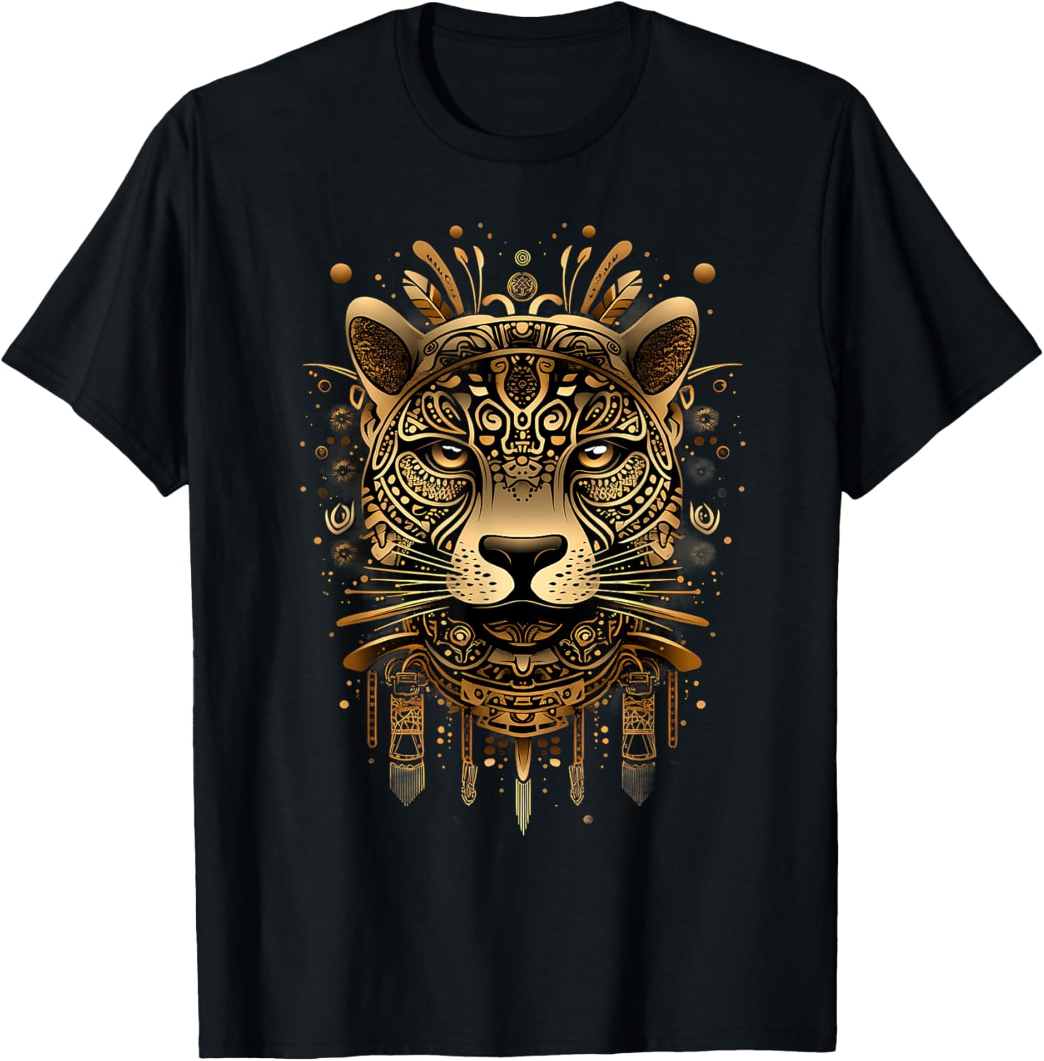 Aztec Native Mexican Pride Mayan Cheetah Mexican Mythology Apparel Viral TikTok Find Fan Favorite