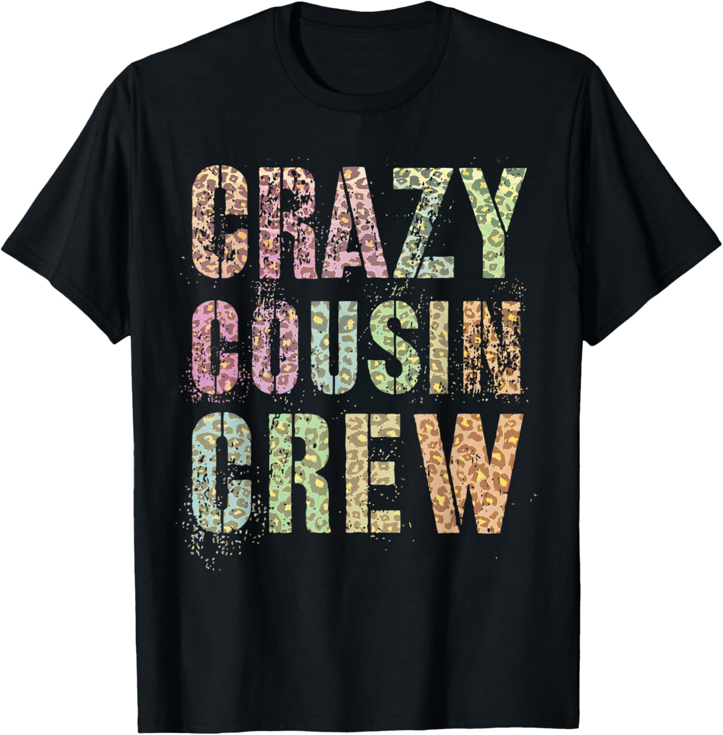CRAZY COUSIN CREW Leopard Print Funny Mawmaw Pawpaw Apparel Viral TikTok Find Best Seller Look
