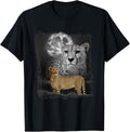 Cheetah Illustration Moon Cheetah Lovers Apparel Trending US US Top Pick