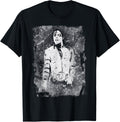 Michael Jackson Bad World Tour 1988 Black And White Splatter Apparel | Everyday Casual Wear