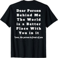 The World Is A Better Place With You in it Apparel | Premium Quality | Customer Favorite