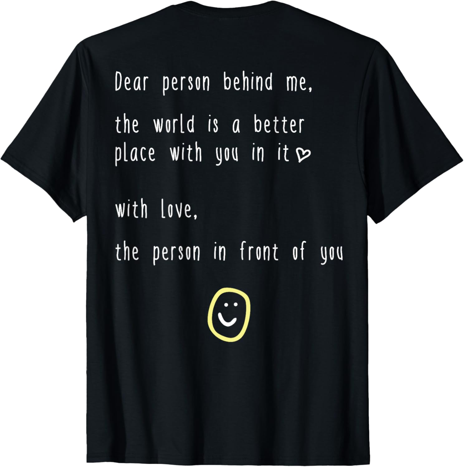 Dear person behind me the world is a better place Kindness Apparel | Top Conversion Title | Aesthetic Casual Look