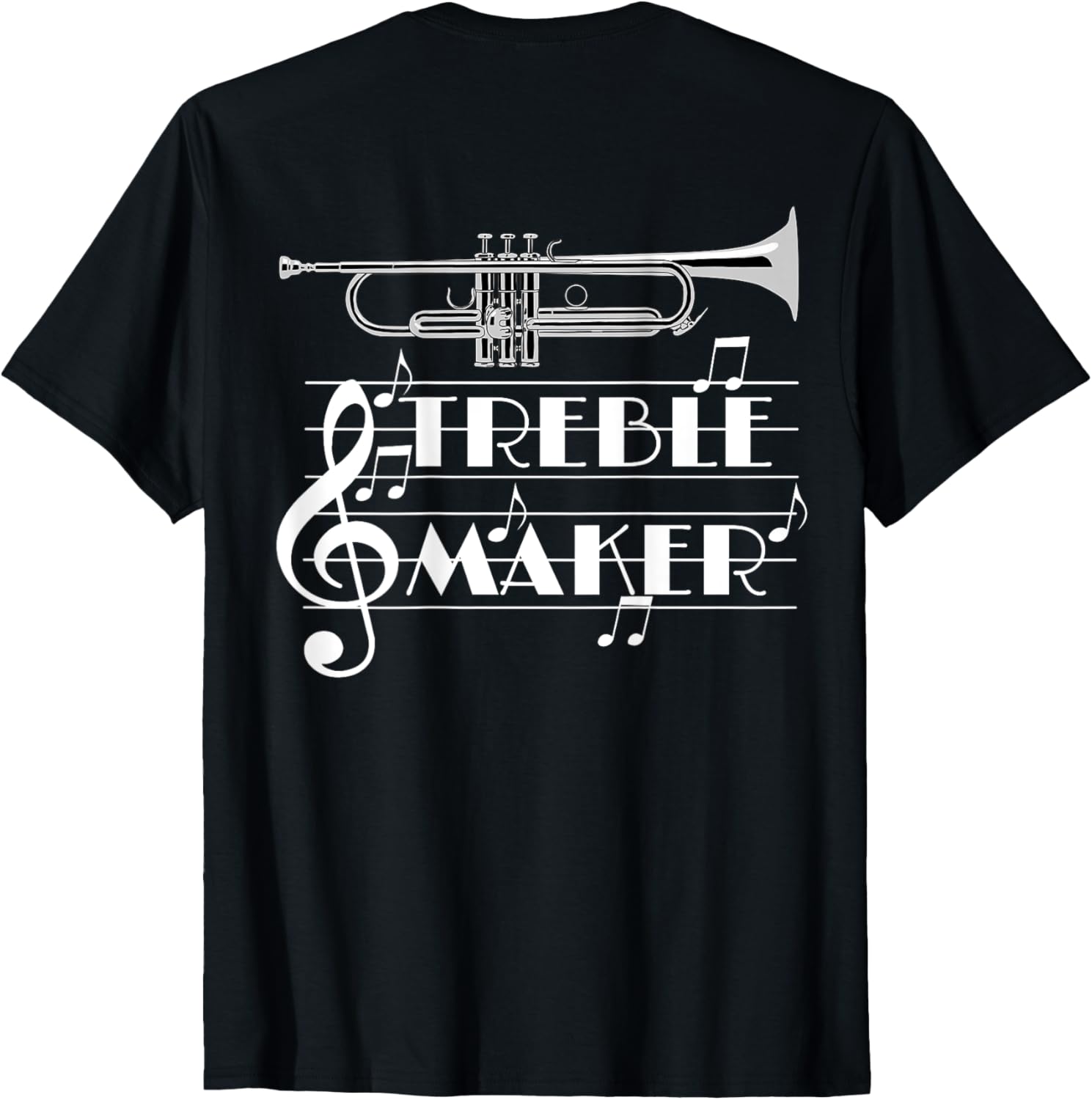 Funny Trumpet Treble Maker Clef Music Apparel | Premium Quality | Aesthetic Fit