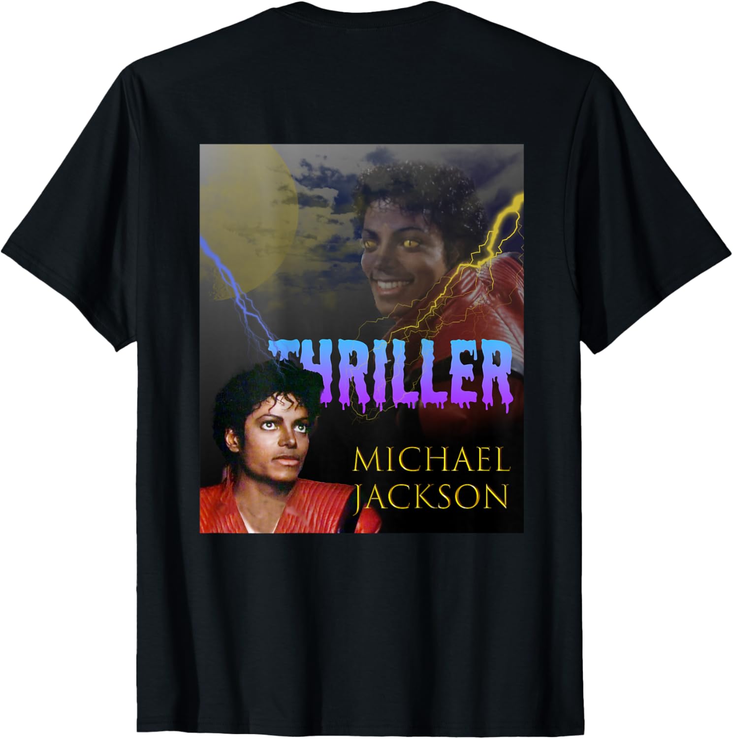 The King of POP MJ-067 Thriller Back Printed Apparel | Perfect Gift Idea